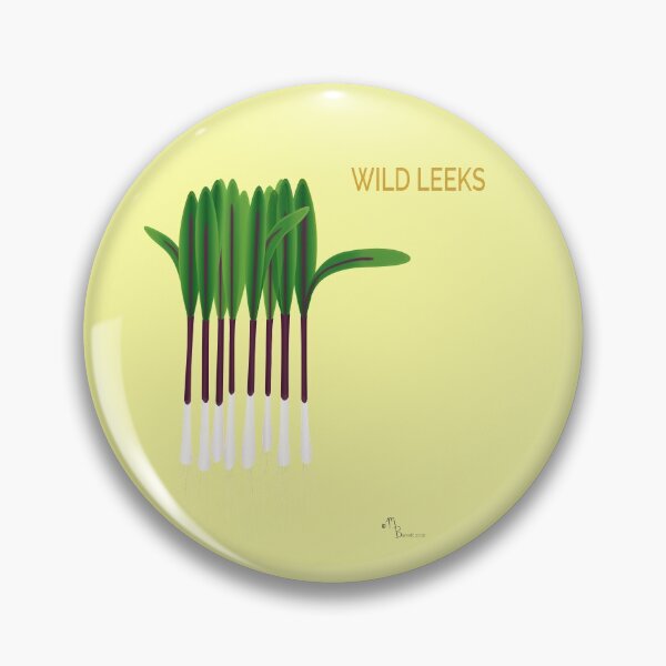 Wild Leeks Pin
