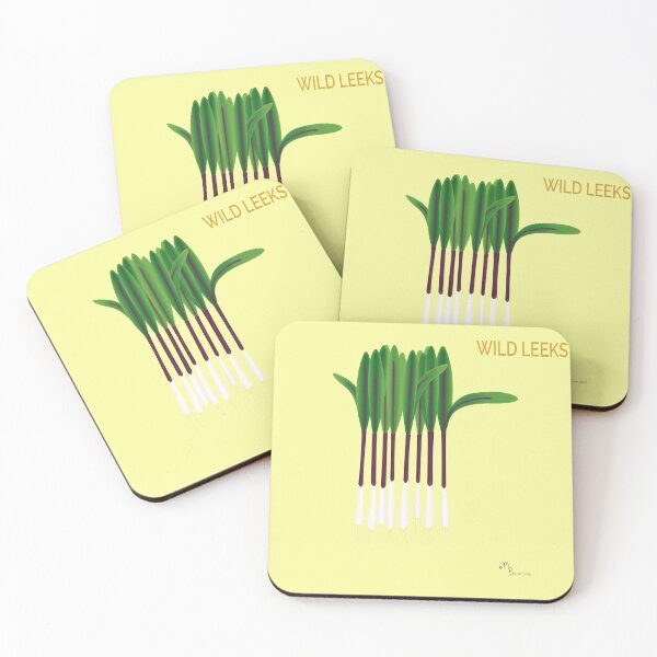 Item preview, Wild Leeks designed and sold by YouAreHereArt.
