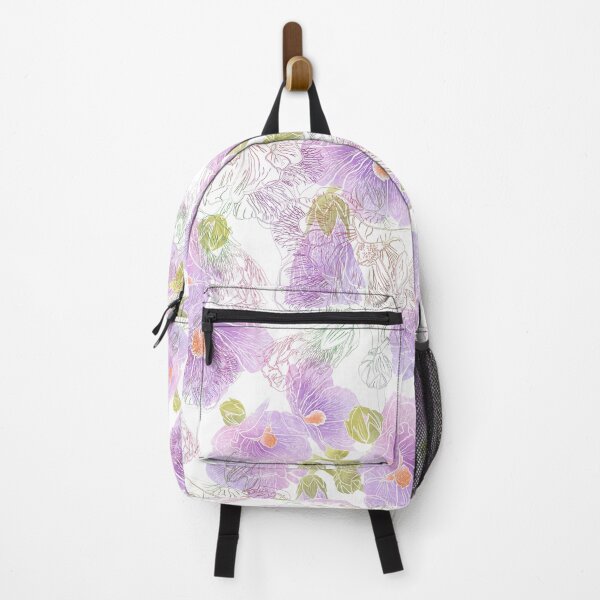 Item preview, Romantic summer hollyhock flowers designed and sold by Shoshina.