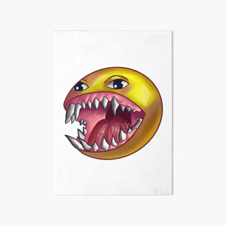 Cursed Emoji Mounted Print for Sale by Hairy-Ary