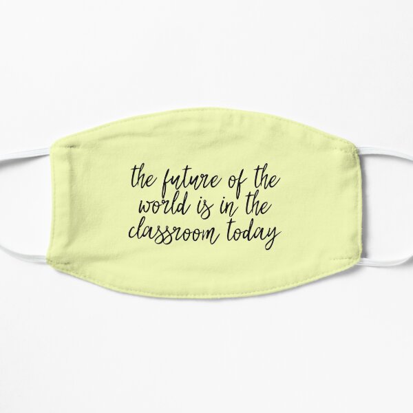 School Psychologist Masks Flat Mask