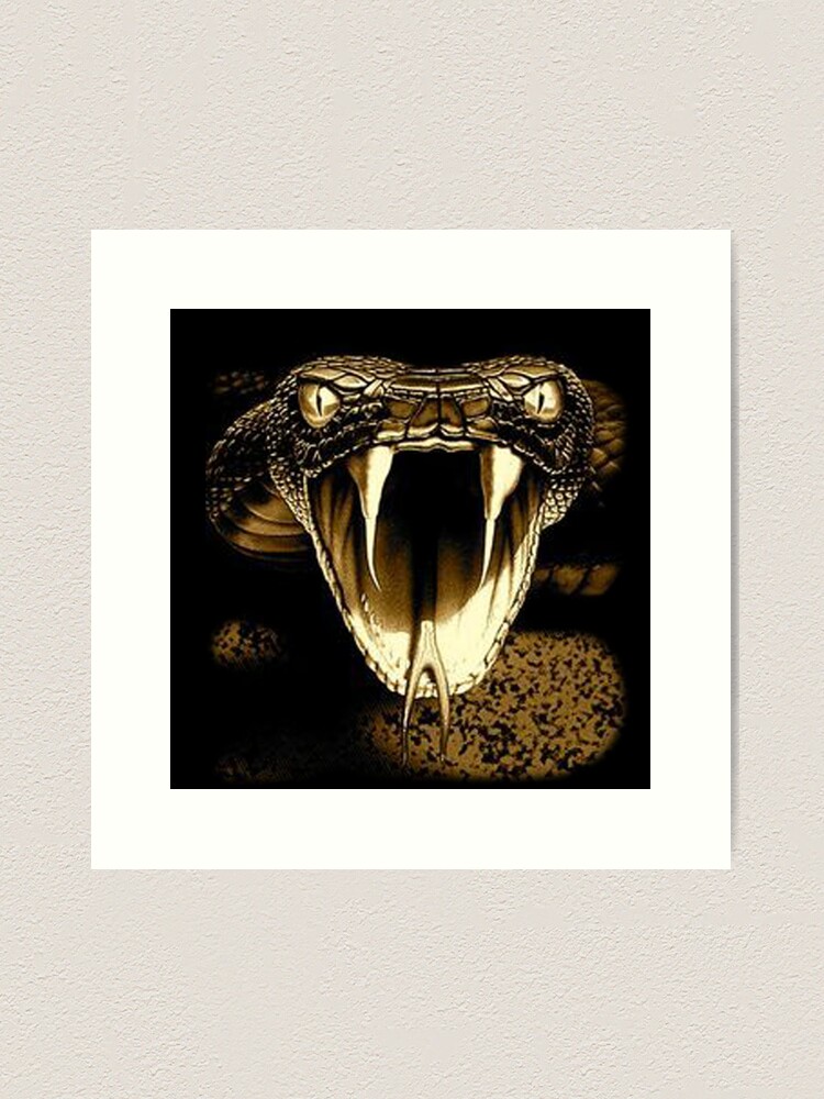 Serpent snake cobra viper fantasy fanged