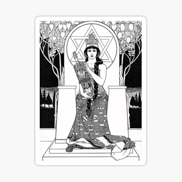 Queen of Shabbat Sticker