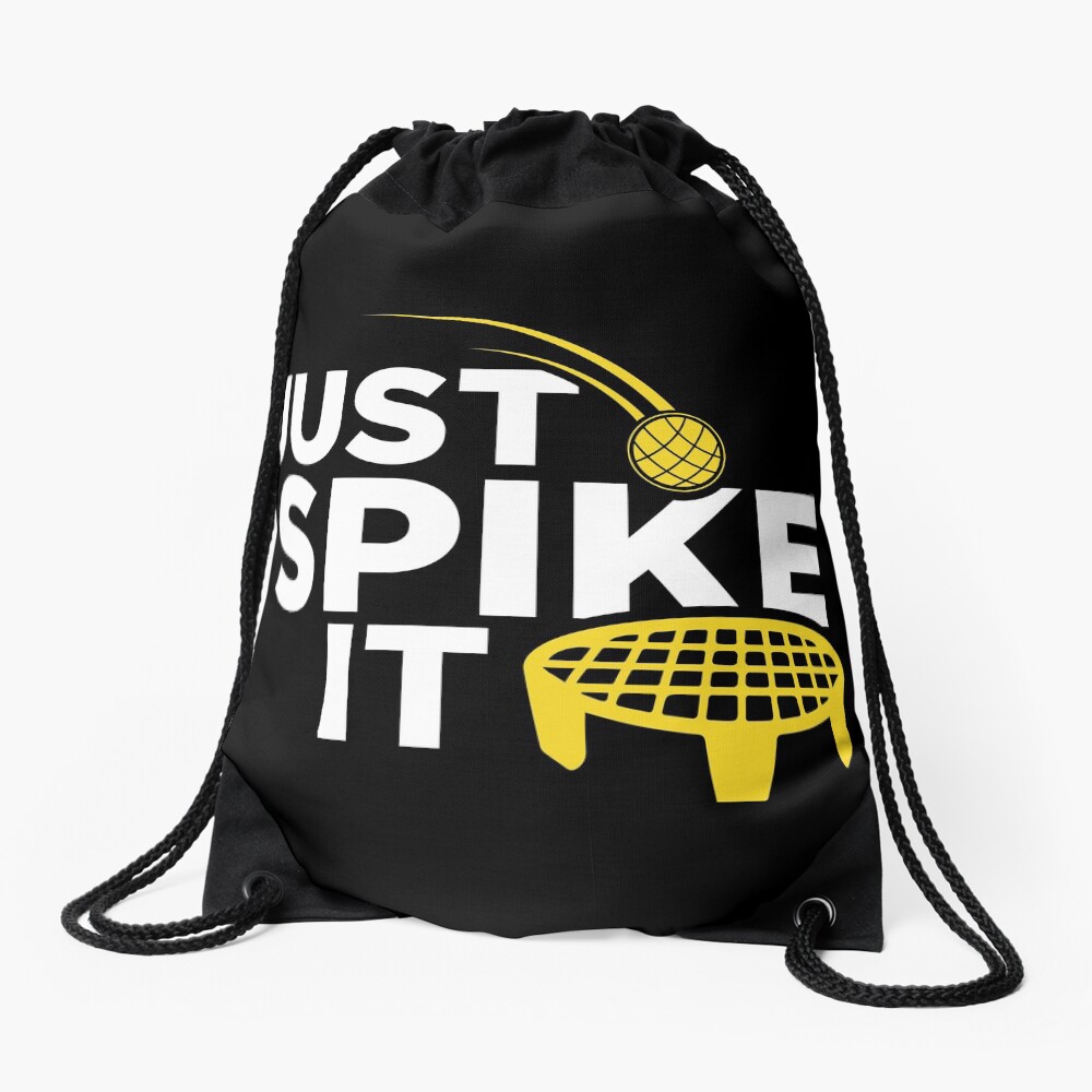 Just Spike It Drawstring Bag
