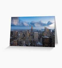 Storms and Sunsets Greeting Card