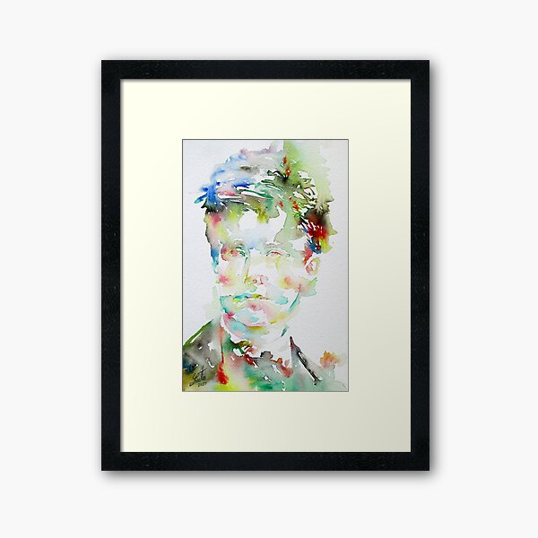 Item preview, ARTHUR RIMBAUD watercolor portrait.2 designed and sold by lautir.