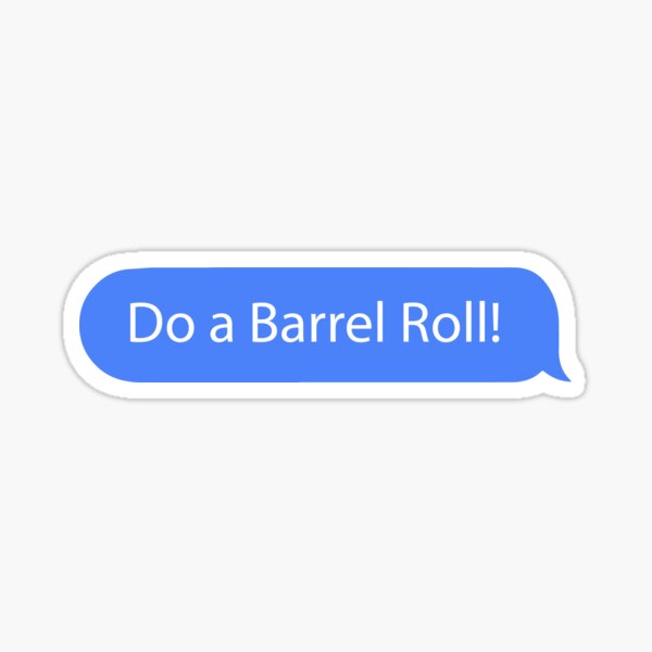 Do a Barrel Roll - Star Fox - Sticker
