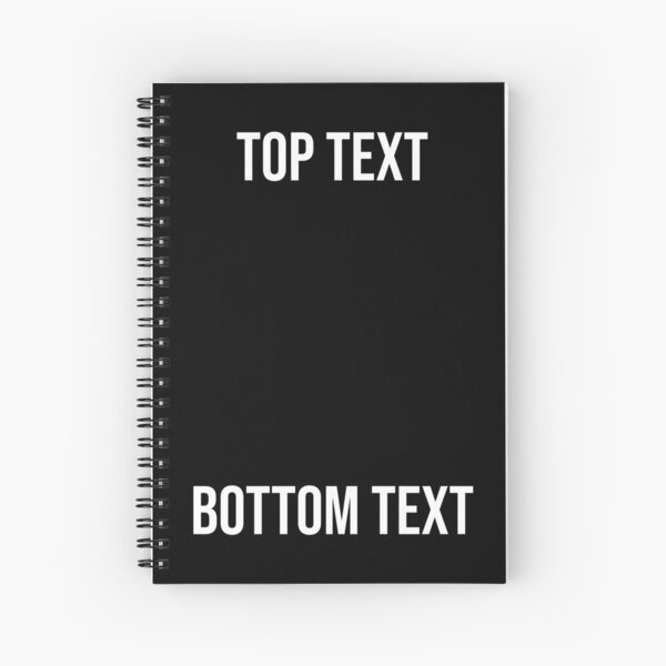 Meme Template Spiral Notebooks for Sale