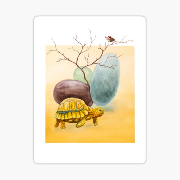 Tortoise of the Sky Sticker