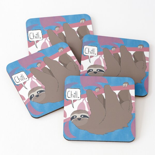 Item preview, Chill (pink and blue) designed and sold by plaidfluff.