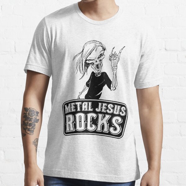 Metal Jesus RISEN Essential T-Shirt