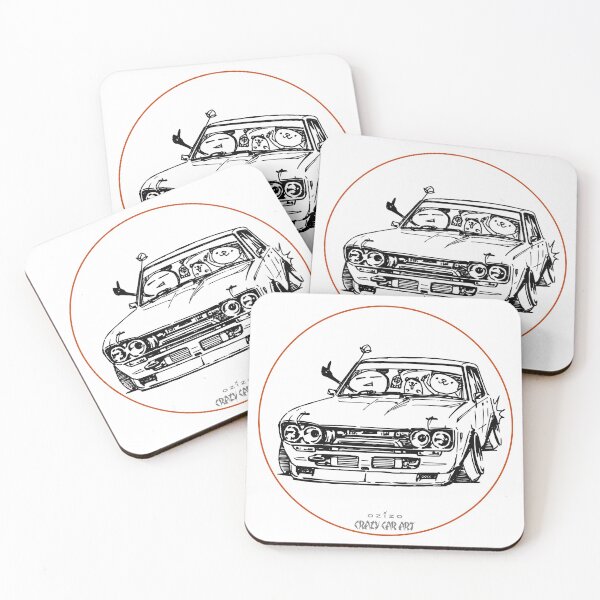 Item preview, Crazy Car Art 0009 designed and sold by ozizo.