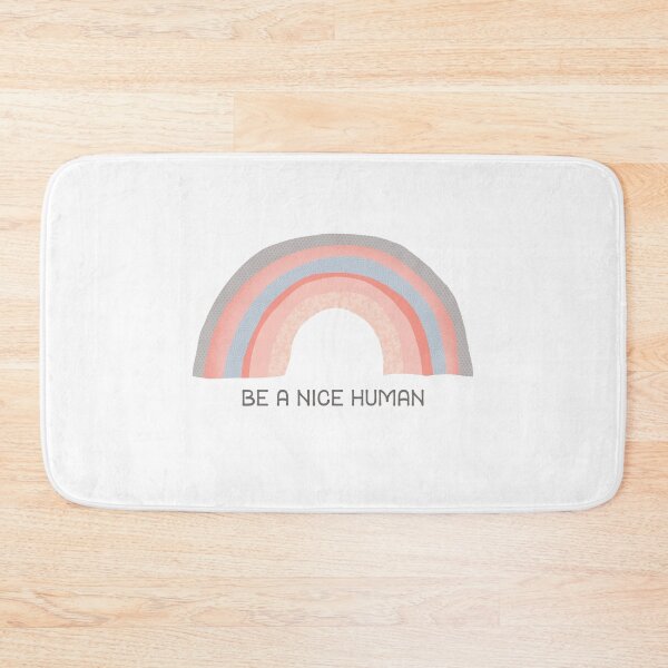 Item preview, Be A Nice Human - Pastel Rainbow designed and sold by CarlosAlberto.