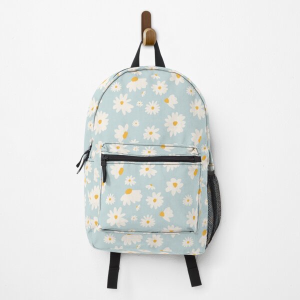 Item preview, Chamomile Pattern Blue Background designed and sold by raluca20.