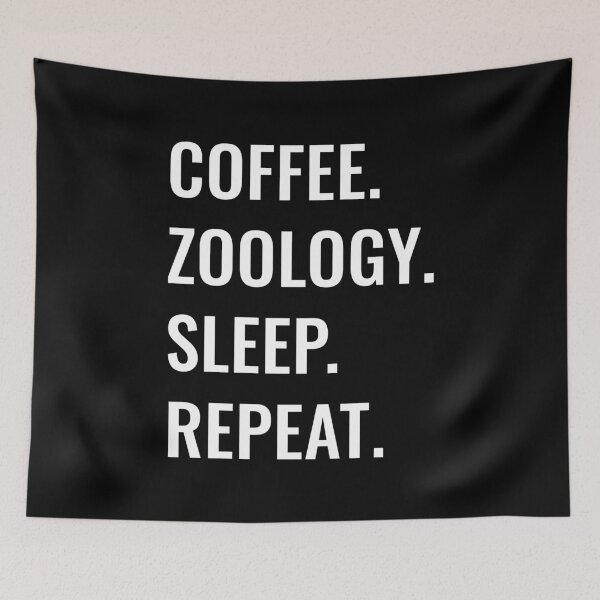 Item preview, Coffee Zoology Sleep Repeat designed and sold by manishfzr1995.