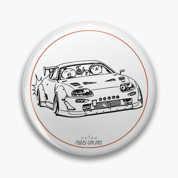 Item preview, Crazy Car Art 0013 designed and sold by ozizo.