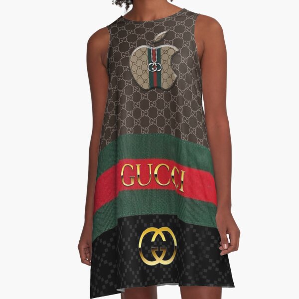 moschino, dolce gabbana, hermes texture, fashion, trending, funny, march, case, m0ncler A-Line Dress