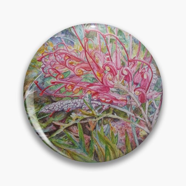 Item preview, Pink Grevillea designed and sold by ChristineDavisArt.