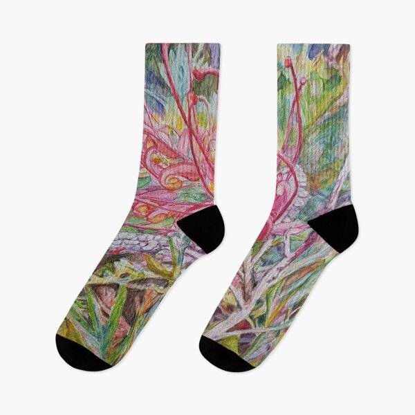 Item preview, Pink Grevillea designed and sold by ChristineDavisArt.