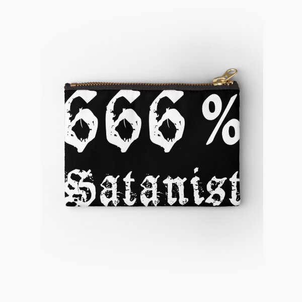 Item preview, 666% Satanist Evil Satanic Devil Worship Occult Funny Satanic Witch Humor  designed and sold by h44k0n.
