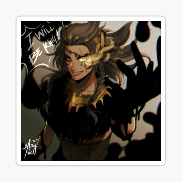 Overbolt Kingscholar Sticker