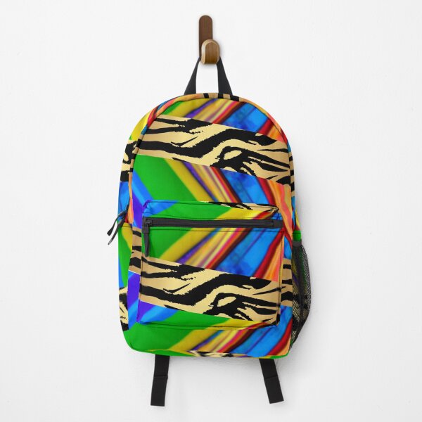 Item preview, MAGIC STRIPS - a very bold and colorful abstract, using leopard skin and a magical strip - we present a great design – be sure you’re noticed at your next party! designed and sold by JOHNC1.