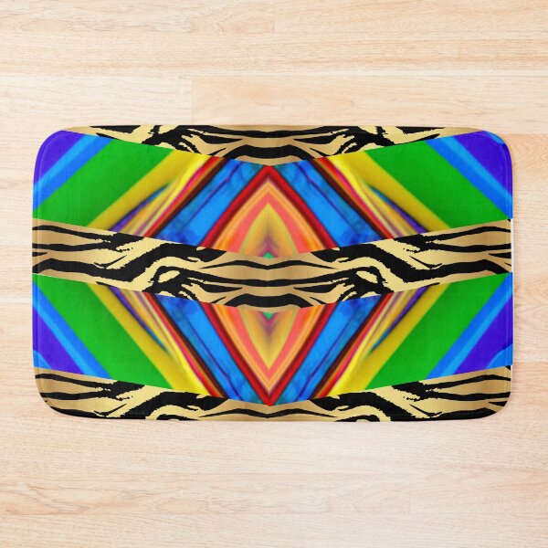 Item preview, MAGIC STRIPS - a very bold and colorful abstract, using leopard skin and a magical strip - we present a great design – be sure you’re noticed at your next party!  designed and sold by JOHNC1.