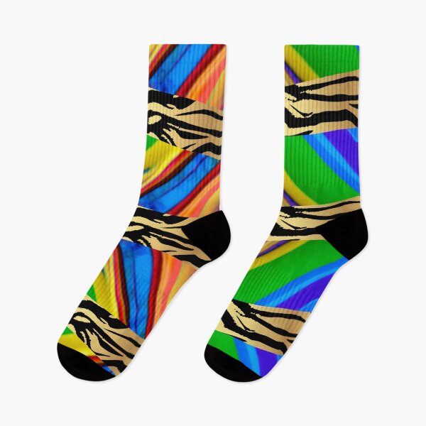 Item preview, MAGIC STRIPS - a very bold and colorful abstract, using leopard skin and a magical strip - we present a great design – be sure you’re noticed at your next party!  designed and sold by JOHNC1.