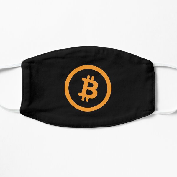 Bitcoin Circle Flat Mask