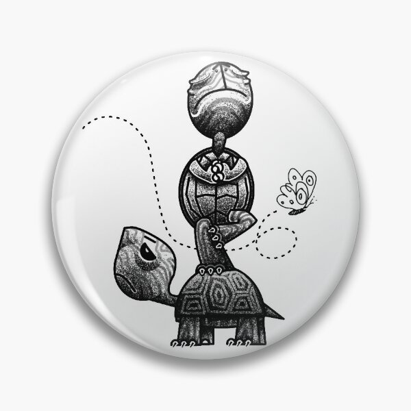 Artikelvorschau, Tranquility Tattoo Design - Schwarz und Weiß entworfen und verkauft von AndyGeee.