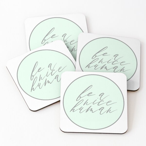 Item preview, Be A Nice Human | Mint Green Circle designed and sold by CarlosAlberto.