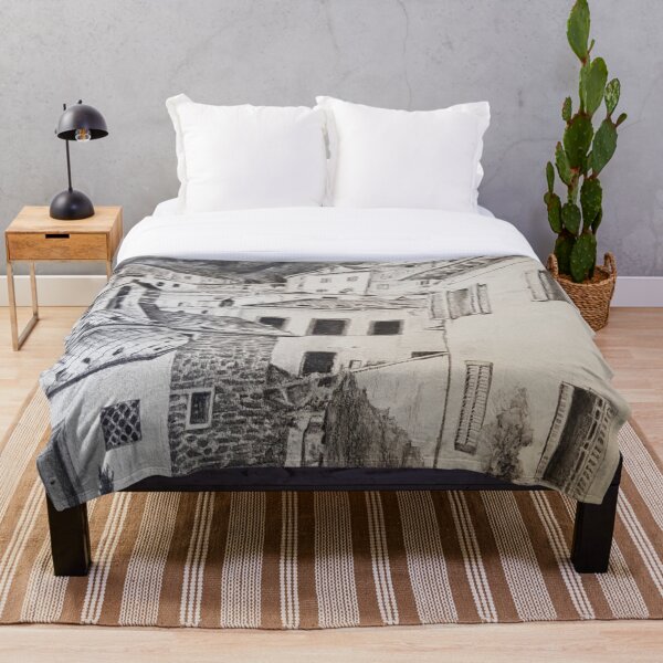 Item preview, Village designed and sold by ChristineDavisArt.