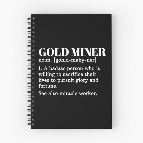 Item preview, Funny Gold Miner Definition designed and sold by livegood.