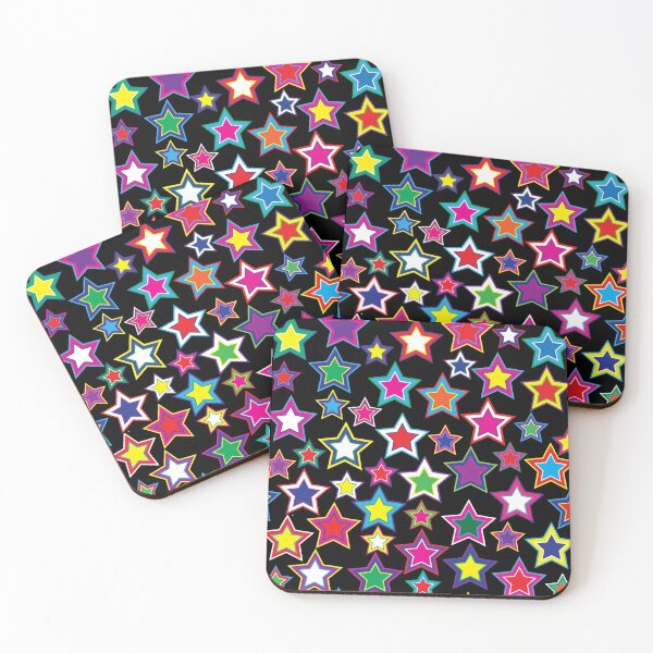 Item preview, Colorful Concentric Stars Random Pattern designed and sold by judgeart.