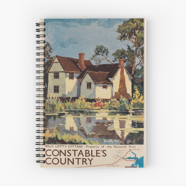 Item preview, Constable Country vintage travel poster designed and sold by stickart-marek.