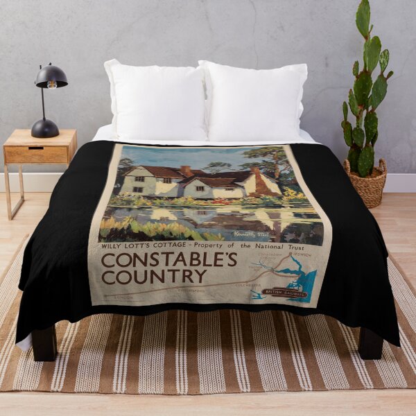 Item preview, Constable Country vintage travel poster designed and sold by stickart-marek.