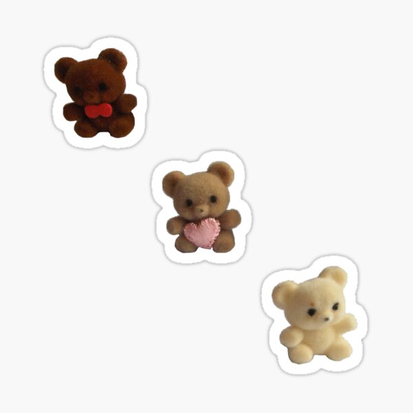 teddy bear pack Sticker