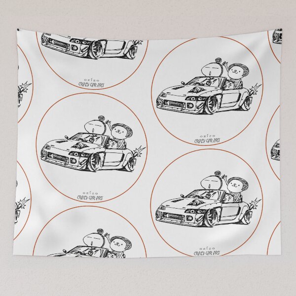 Item preview, Crazy Car Art 0022 designed and sold by ozizo.