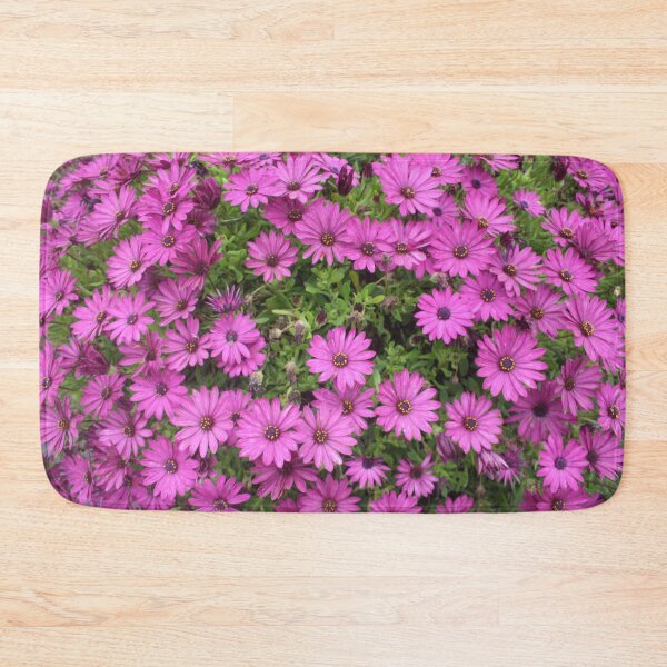 Item preview, Beautiful Purple Cape Daisies In A Flower Bed designed and sold by taiche.
