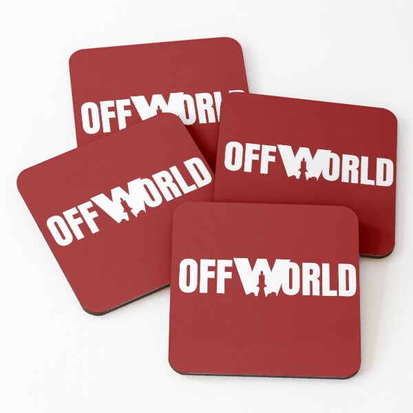 Item preview, Off World Space Exploration Typographic Art designed and sold by MakiMak.