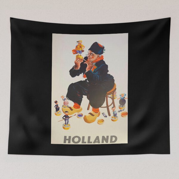 Aperçu de l'œuvre Holland affiche vintage créée et vendue par stickart-marek.