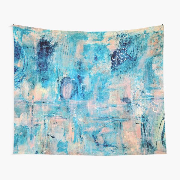 Blue Storm Tapestry