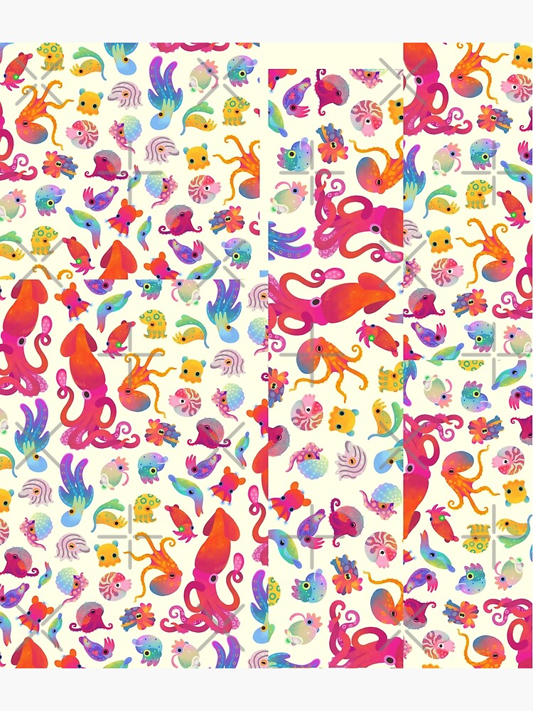 Cephalopod - pastel by pikaole