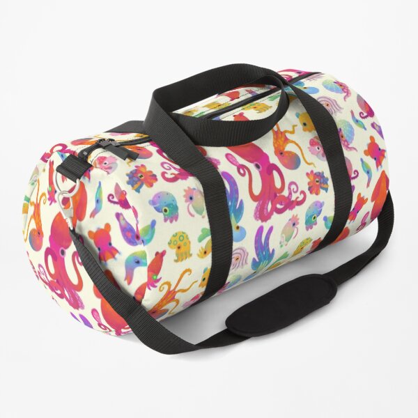 Cephalopod - pastel Duffle Bag
