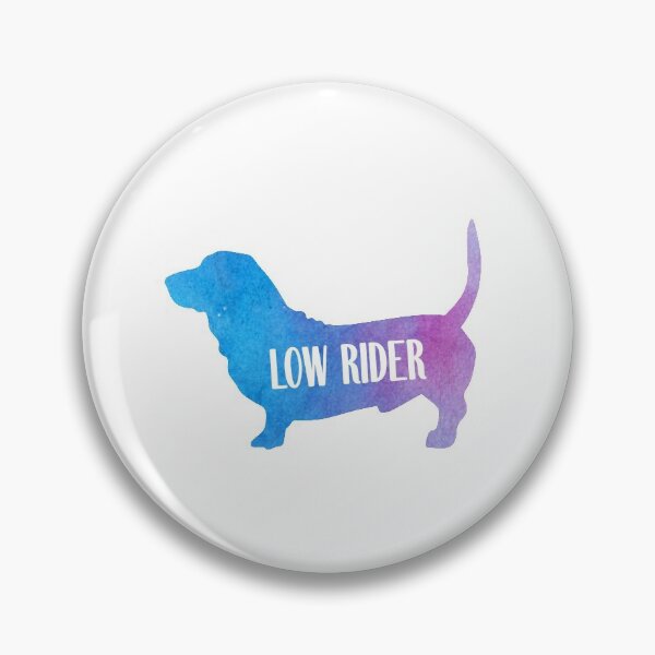 Item preview, Basset Hound - Low Rider Dog designed and sold by RocketPunchSC.