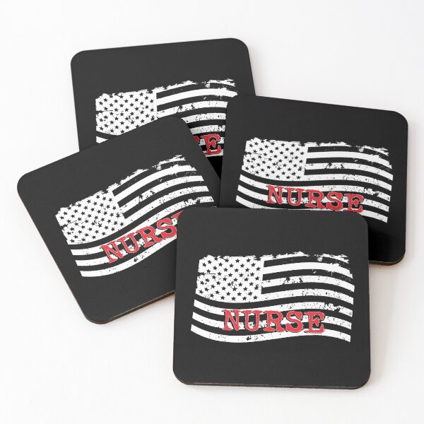 Item preview, Nurse American Flag Patriotic Design For 4th Of July graphic designed and sold by AYDreamers.