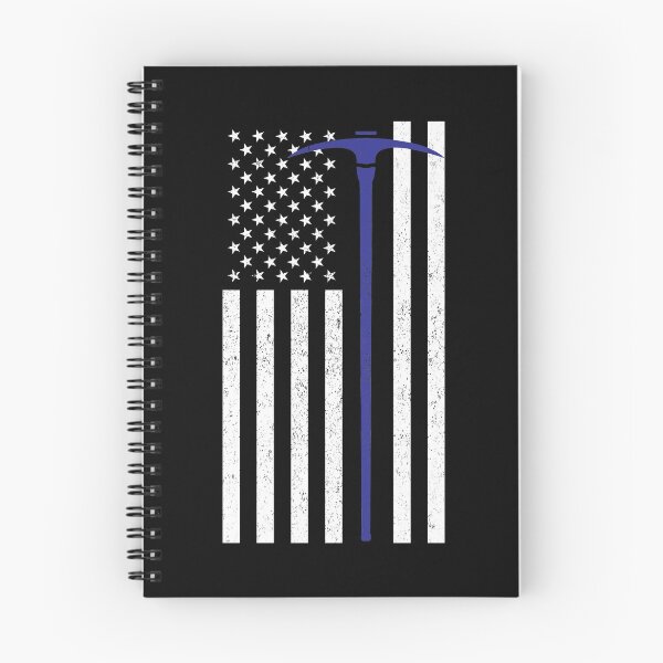 Item preview, Patriot Blue Line Miner designed and sold by livegood.