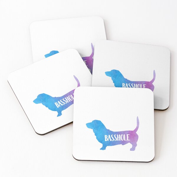 Item preview, Basset Hound - Basshole designed and sold by RocketPunchSC.