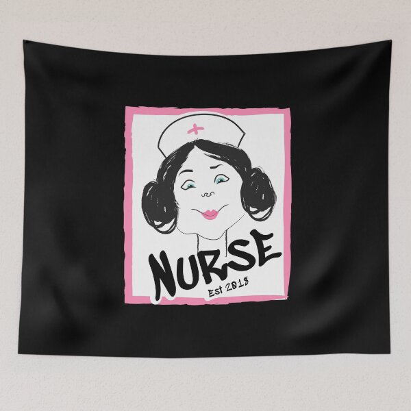 Item preview, Nurse Established 2018 Funny Gift For A Registered Nurse (r print designed and sold by AYDreamers.
