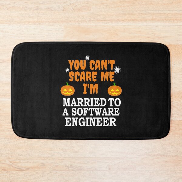 Item preview, Can't scare me I'm Married to a Software engineer Programmer Halloween designed and sold by losttribe.